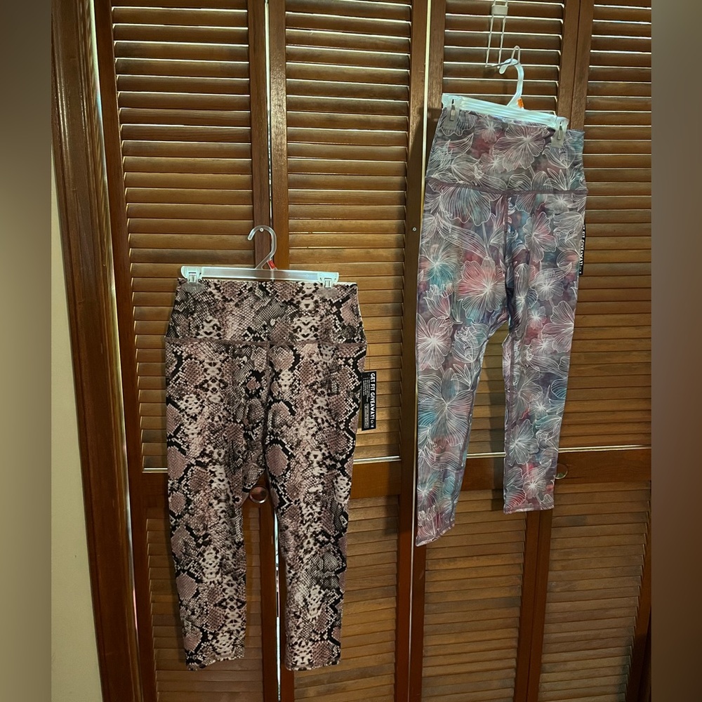 Brand new Evolution and Creation workout capris